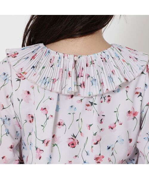Rose Tiara / ローズティアラ シャツ・ブラウス | 【セットアップ対応】フラワープリントブラウス | 詳細13