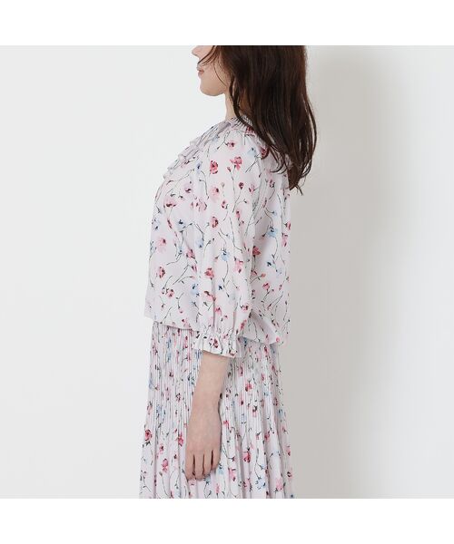 Rose Tiara / ローズティアラ シャツ・ブラウス | 【セットアップ対応】フラワープリントブラウス | 詳細9