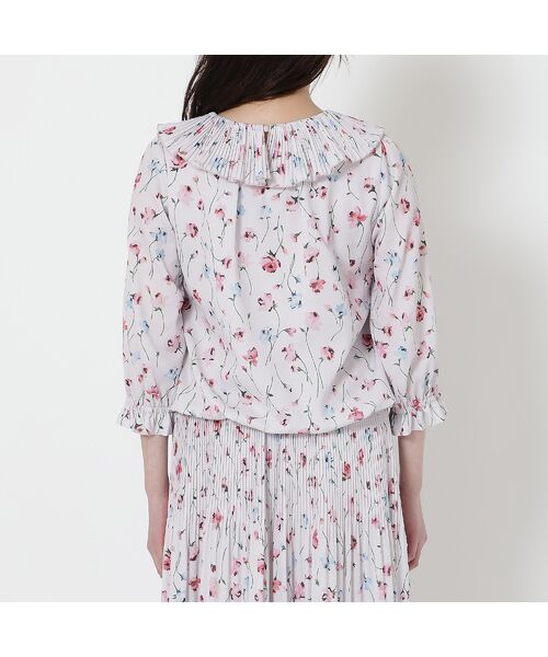 Rose Tiara / ローズティアラ シャツ・ブラウス | 【セットアップ対応】フラワープリントブラウス | 詳細10