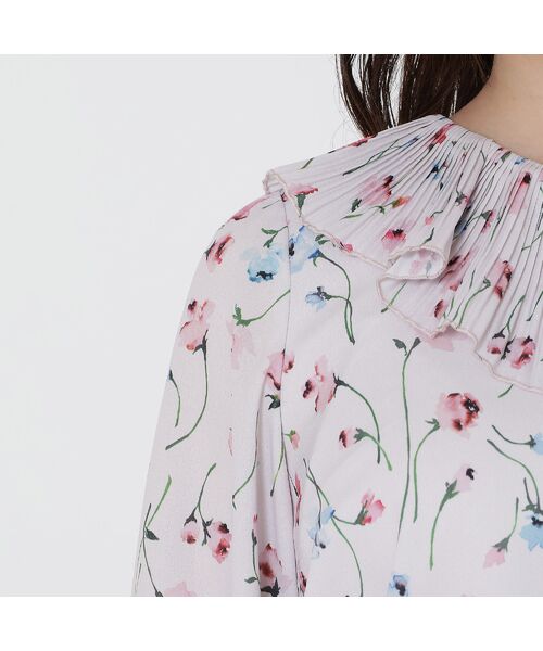 Rose Tiara / ローズティアラ シャツ・ブラウス | 【セットアップ対応】フラワープリントブラウス | 詳細12