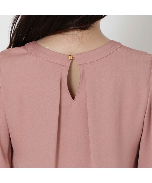 Rose Tiara / ローズティアラ シャツ・ブラウス | 【手洗いOK】リボンモチーフバルーンヘムブラウス | 詳細15