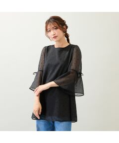 Rose Tiara / ローズティアラ シャツ・ブラウス | ドットフロッキーブラウス