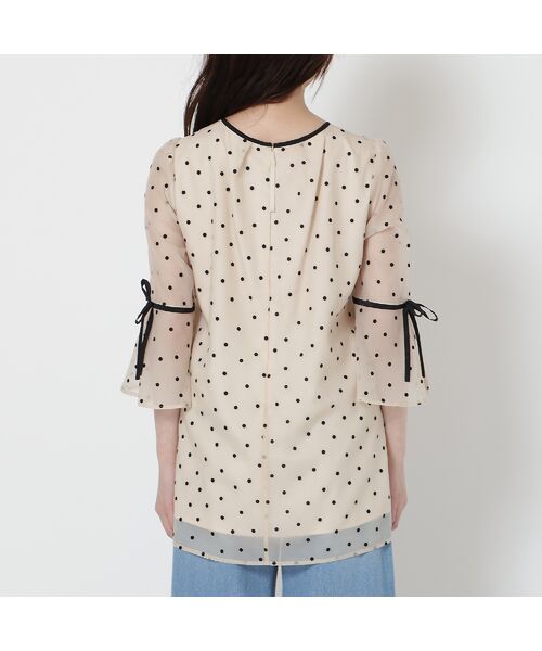 Rose Tiara / ローズティアラ シャツ・ブラウス | ドットフロッキーブラウス | 詳細9