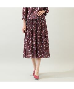 Rose Tiara / ローズティアラ ミニ・ひざ丈スカート | 【セットアップ対応】プリーツスカート