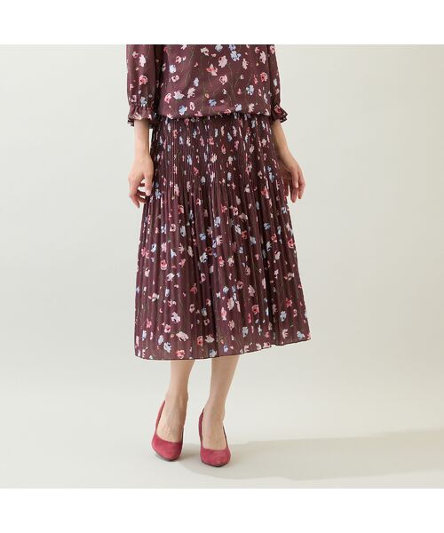 Rose Tiara / ローズティアラ ミニ・ひざ丈スカート | 【セットアップ対応】プリーツスカート | 詳細1