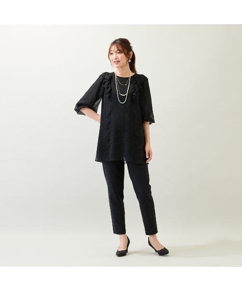 Rose Tiara / ローズティアラ その他パンツ | 【人気シルエット】【手洗いOK】ガルーダドビーパンツ | 詳細4