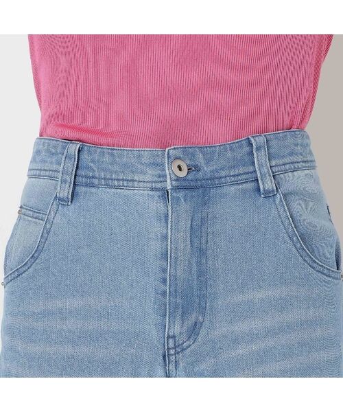 Rose Tiara / ローズティアラ デニムパンツ | 【人気デザイン】【手洗いOK】リボン刺繍ワイドデニム | 詳細9