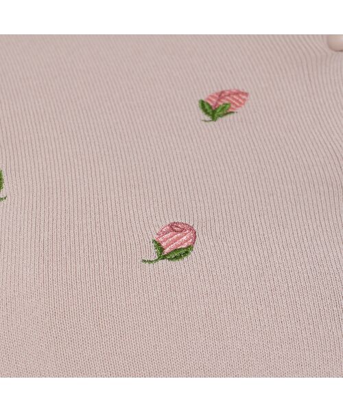 Rose Tiara / ローズティアラ ニット・セーター | 【手洗いOK】つぼみ刺繍ニットカーディガン | 詳細15