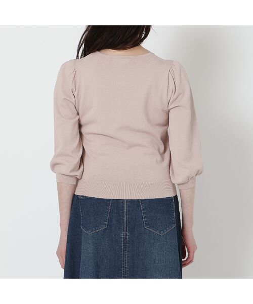 Rose Tiara / ローズティアラ ニット・セーター | 【手洗いOK】つぼみ刺繍ニットカーディガン | 詳細9