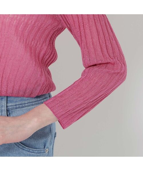 Rose Tiara / ローズティアラ ニット・セーター | クロップドフリルニットカーディガン | 詳細11