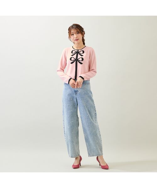 Rose Tiara / ローズティアラ ニット・セーター | 【人気再登場】リボンカーディガン | 詳細6