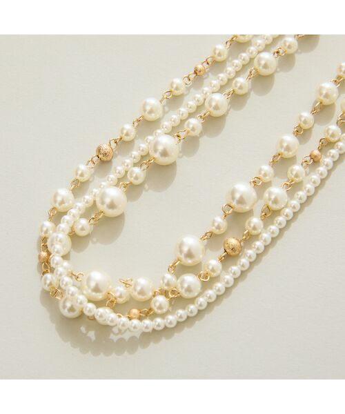 Rose Tiara / ローズティアラ ネックレス・ペンダント・チョーカー | 【3way】3連チョーカータイプネックレス | 詳細4