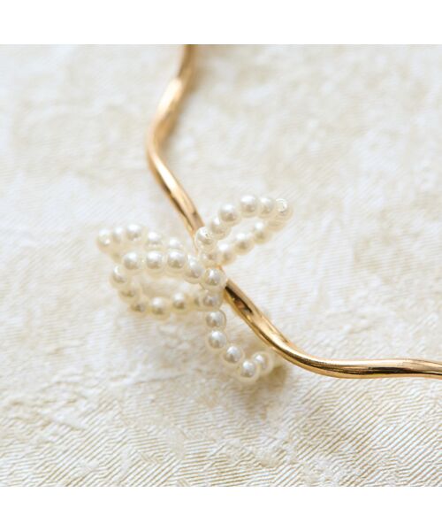 Rose Tiara / ローズティアラ ネックレス・ペンダント・チョーカー | リボンウエーブネックレス | 詳細5