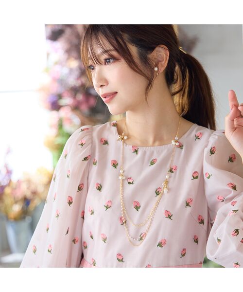 Rose Tiara / ローズティアラ ネックレス・ペンダント・チョーカー | チューリップネックレス | 詳細5