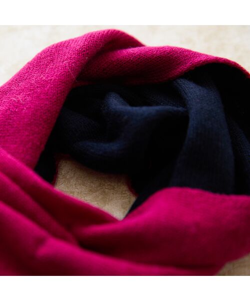 Rose Tiara / ローズティアラ マフラー・ショール・スヌード・ストール | 【リバーシブル】ミニマフラー | 詳細4