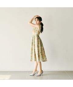 Rose Tiara / ローズティアラ ミニ丈・ひざ丈ワンピース | アールヌーボー調刺繍ワンピース