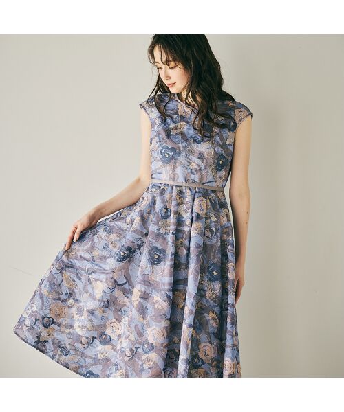 Rose Tiara / ローズティアラ ミニ丈・ひざ丈ワンピース | アールヌーボー調刺繍ワンピース | 詳細9