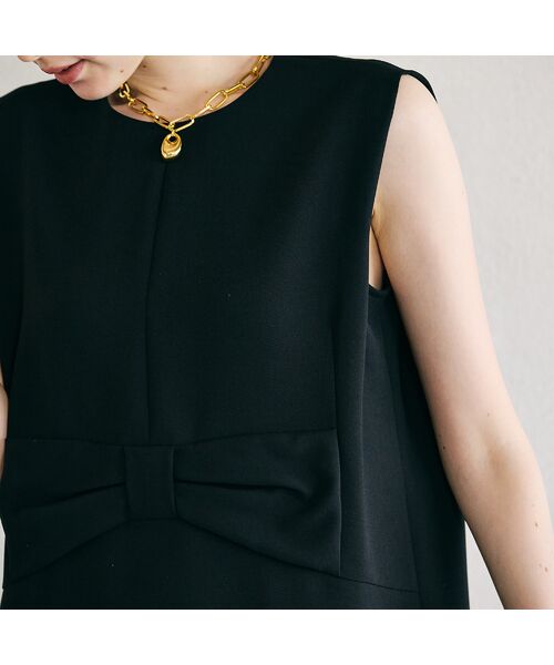 Rose Tiara / ローズティアラ ミニ丈・ひざ丈ワンピース | ビッグリボンワンピース | 詳細5