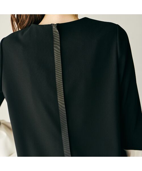 Rose Tiara / ローズティアラ ミニ丈・ひざ丈ワンピース | フラワーモチーフ付スリーブワンピース | 詳細7