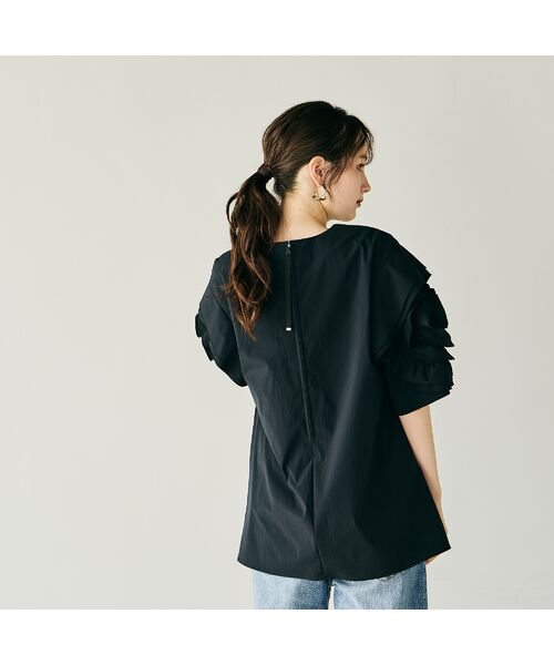 Rose Tiara / ローズティアラ シャツ・ブラウス | ビッグローズスリーブブラウス | 詳細5