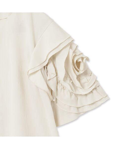 Rose Tiara / ローズティアラ シャツ・ブラウス | ビッグローズスリーブブラウス | 詳細15
