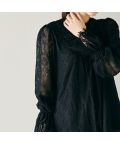 Rose Tiara / ローズティアラ シャツ・ブラウス | フラワーモチーフ付きレースブラウス