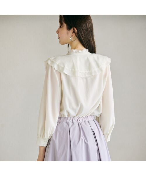 Rose Tiara / ローズティアラ シャツ・ブラウス | オーバーカラーブラウス | 詳細2