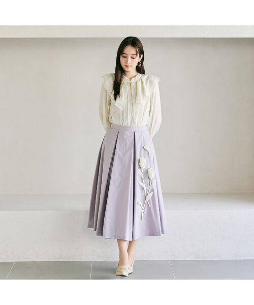 Rose Tiara / ローズティアラ シャツ・ブラウス | オーバーカラーブラウス | 詳細3