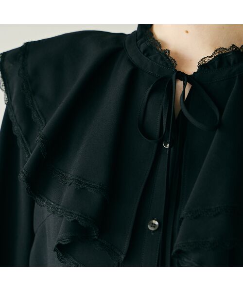 Rose Tiara / ローズティアラ シャツ・ブラウス | オーバーカラーブラウス | 詳細11