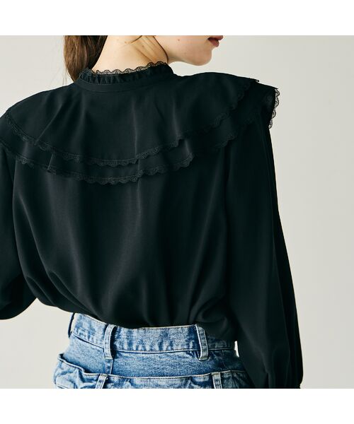 Rose Tiara / ローズティアラ シャツ・ブラウス | オーバーカラーブラウス | 詳細13