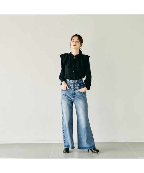 Rose Tiara / ローズティアラ シャツ・ブラウス | オーバーカラーブラウス | 詳細14