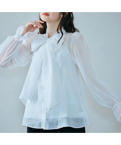 Rose Tiara / ローズティアラ シャツ・ブラウス | リボンタイブラウス