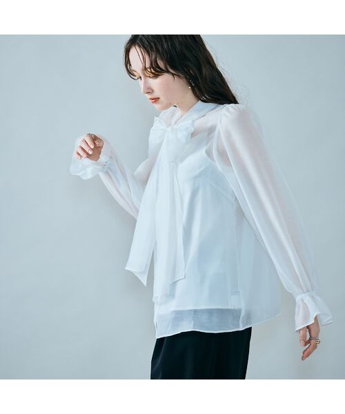 Rose Tiara / ローズティアラ シャツ・ブラウス | リボンタイブラウス | 詳細2