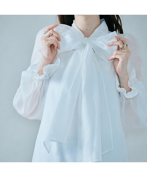 Rose Tiara / ローズティアラ シャツ・ブラウス | リボンタイブラウス | 詳細4