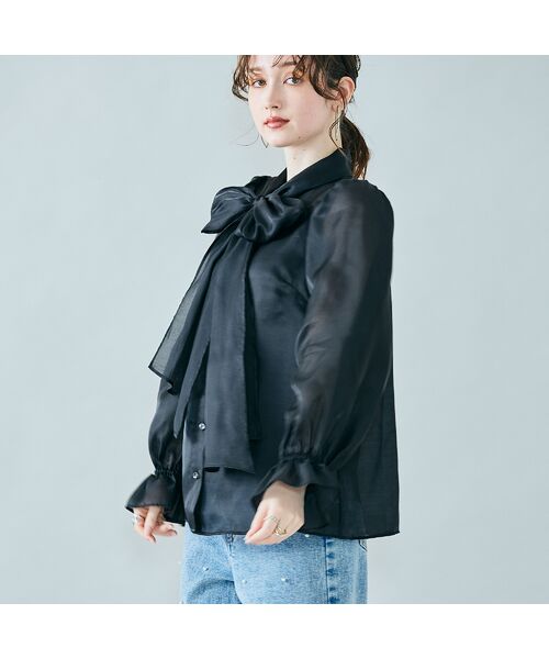 Rose Tiara / ローズティアラ シャツ・ブラウス | リボンタイブラウス | 詳細10