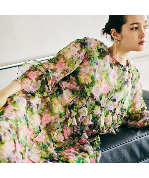 Rose Tiara / ローズティアラ シャツ・ブラウス | ラッフルフリルブラウス | 詳細1