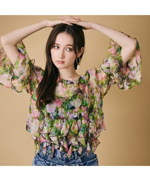 Rose Tiara / ローズティアラ シャツ・ブラウス | ラッフルフリルブラウス | 詳細5