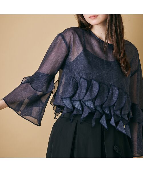 Rose Tiara / ローズティアラ シャツ・ブラウス | ラッフルフリルブラウス | 詳細12