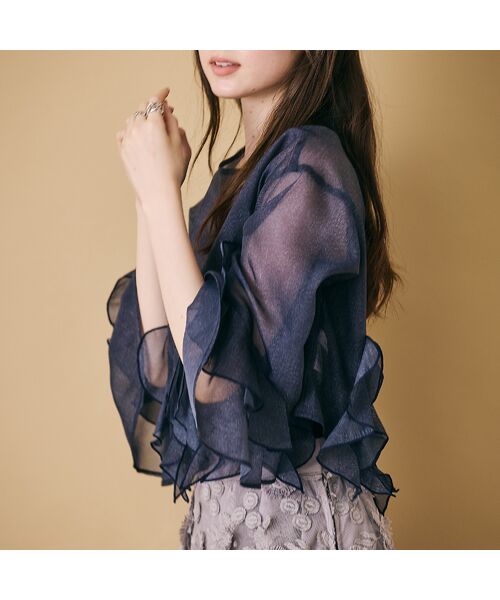 Rose Tiara / ローズティアラ シャツ・ブラウス | ラッフルフリルブラウス | 詳細13