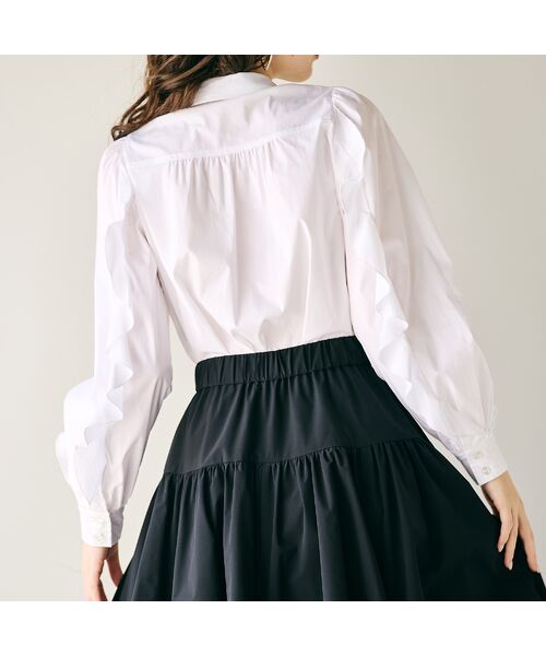 Rose Tiara / ローズティアラ ミニ・ひざ丈スカート | タックバルーンスカート | 詳細9