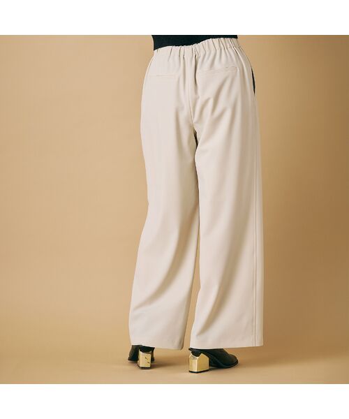 Rose Tiara / ローズティアラ その他パンツ | リラックスワイドパンツ/Beige | 詳細6