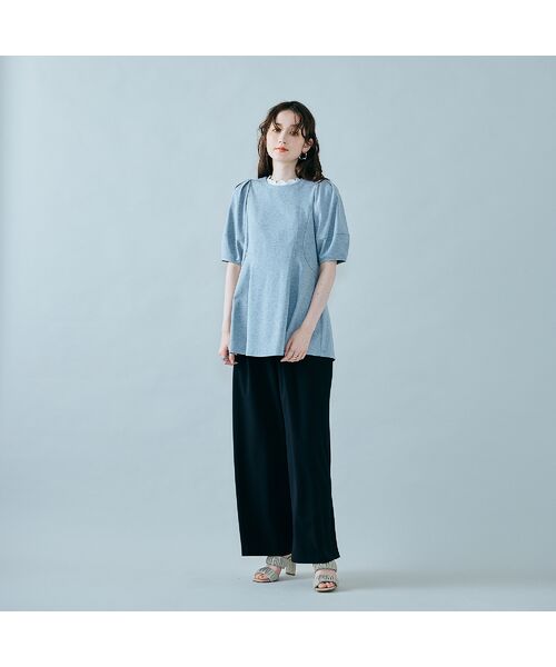 Rose Tiara / ローズティアラ その他パンツ | リラックスワイドパンツ/Black | 詳細3