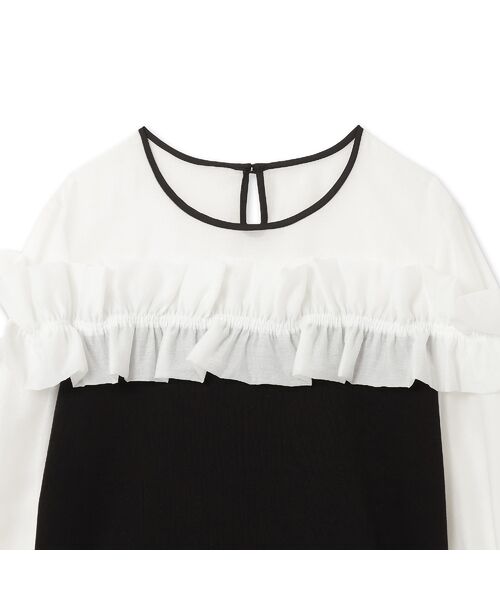 Rose Tiara / ローズティアラ カットソー | シアーフリルカットソー | 詳細10