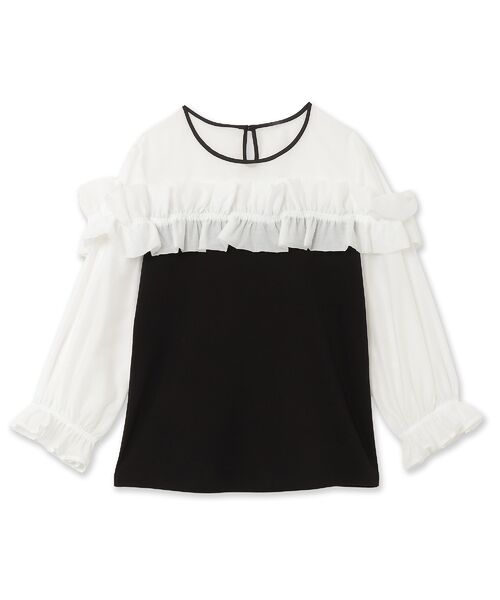 Rose Tiara / ローズティアラ カットソー | シアーフリルカットソー | 詳細8