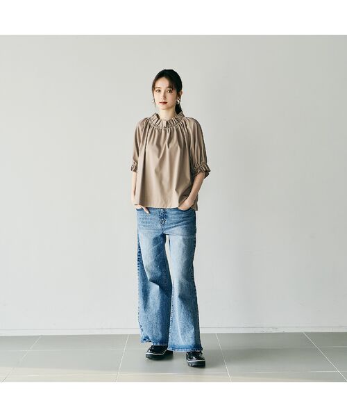 Rose Tiara / ローズティアラ カットソー | ギャザーカットソー | 詳細1