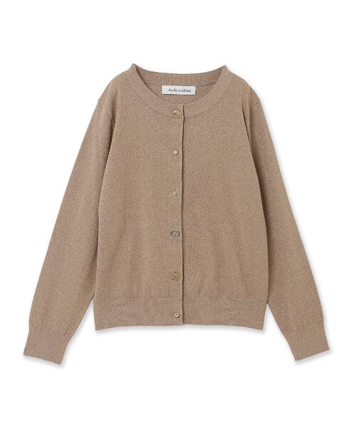 Rose Tiara / ローズティアラ ニット・セーター | ミニビジュー釦カーディガン | 詳細11