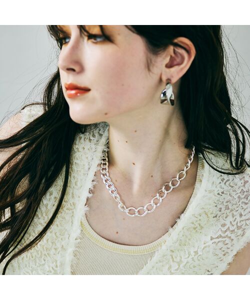 Rose Tiara / ローズティアラ ネックレス・ペンダント・チョーカー | ひねりフープピアス | 詳細3