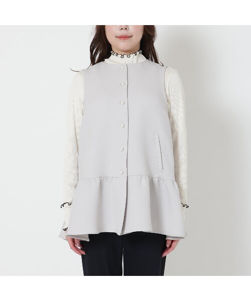 Rose Tiara / ローズティアラ ベスト | 【2WAY】【UVカット/防シワ/リサイクル素材】フード付きジレ | 詳細11