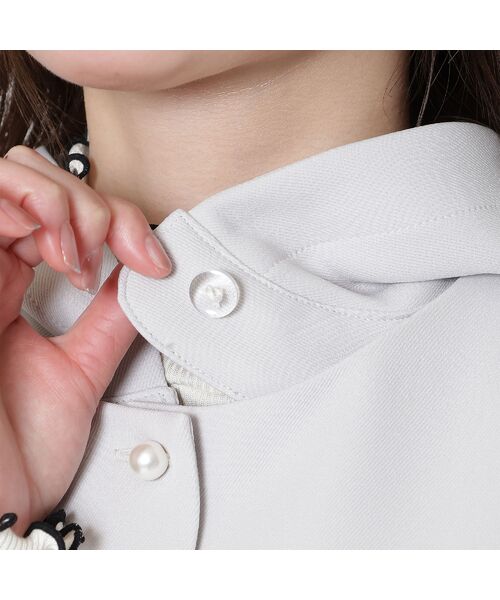 Rose Tiara / ローズティアラ ベスト | 【2WAY】【UVカット/防シワ/リサイクル素材】フード付きジレ | 詳細13