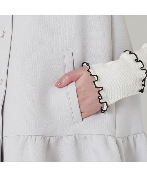 Rose Tiara / ローズティアラ ベスト | 【2WAY】【UVカット/防シワ/リサイクル素材】フード付きジレ | 詳細15